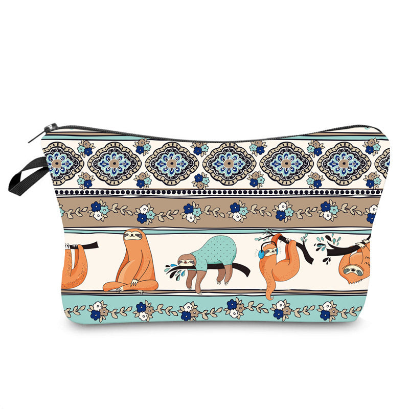 Wholesale Polyester Sloth Printing Storage Bag