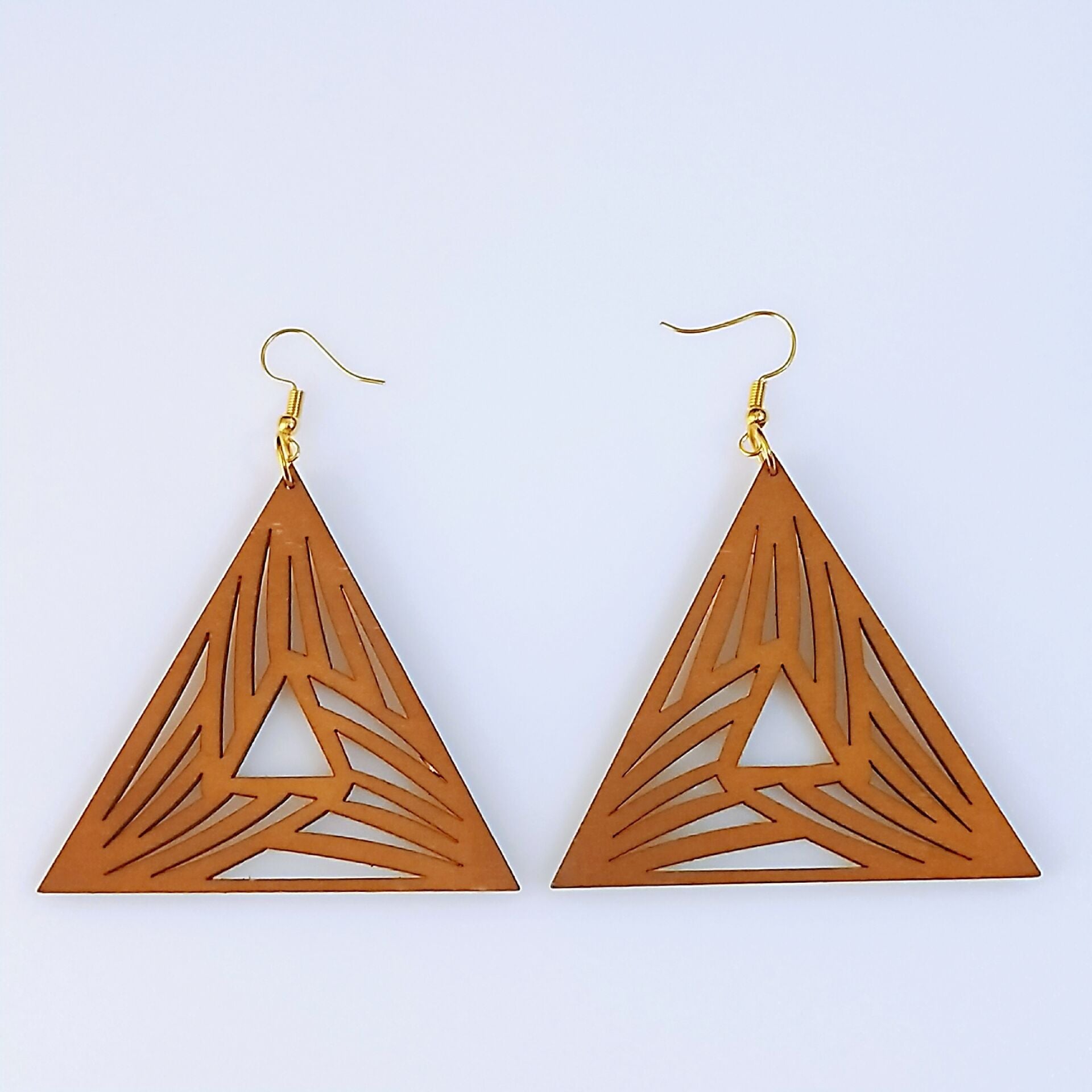 Wholesale African Design Wood Earrings