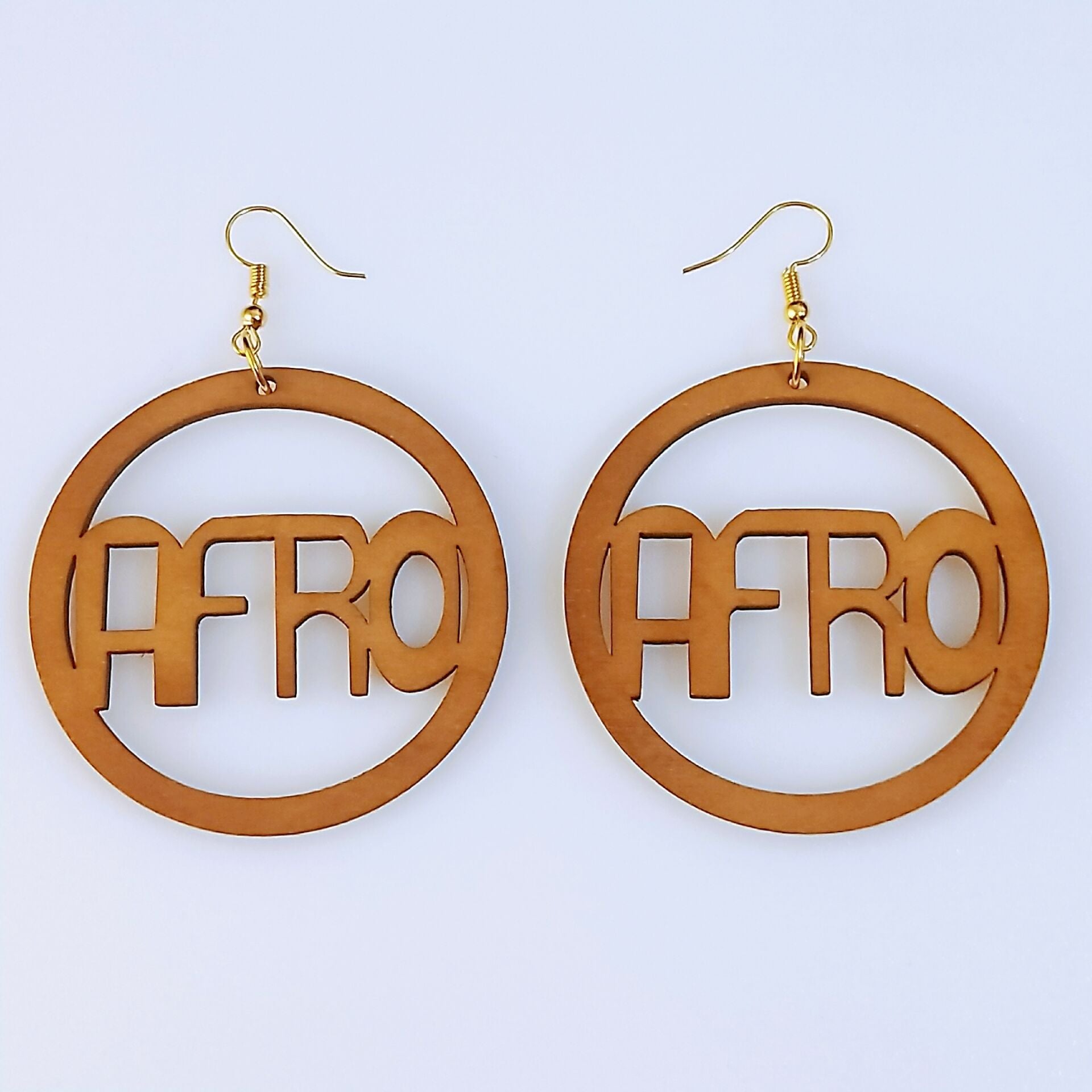 Wholesale African Design Wood Earrings