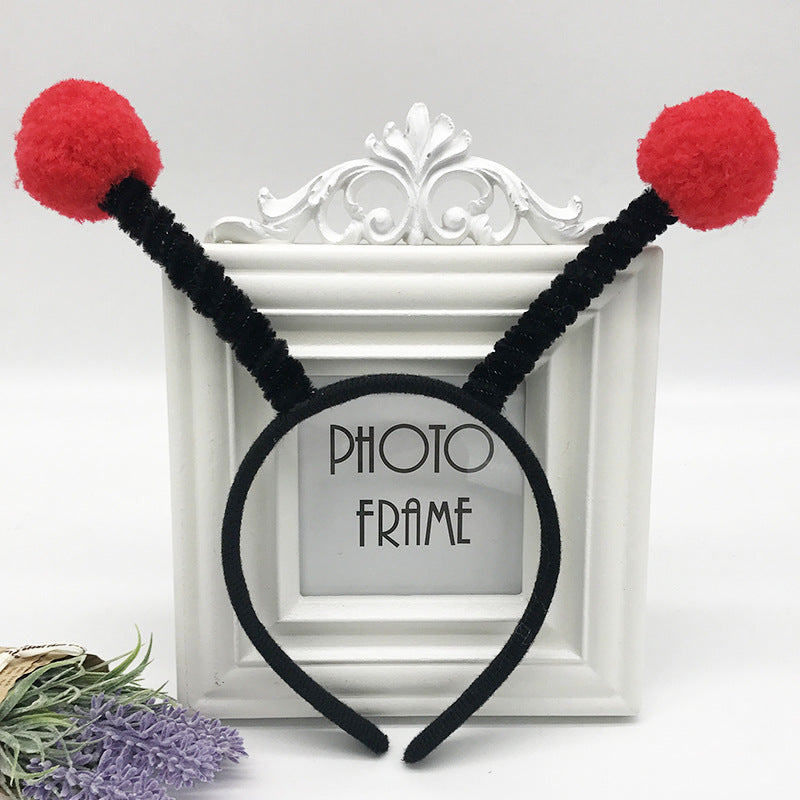 Wholesale Fabric Hairy Bee Ant Headwear Headband