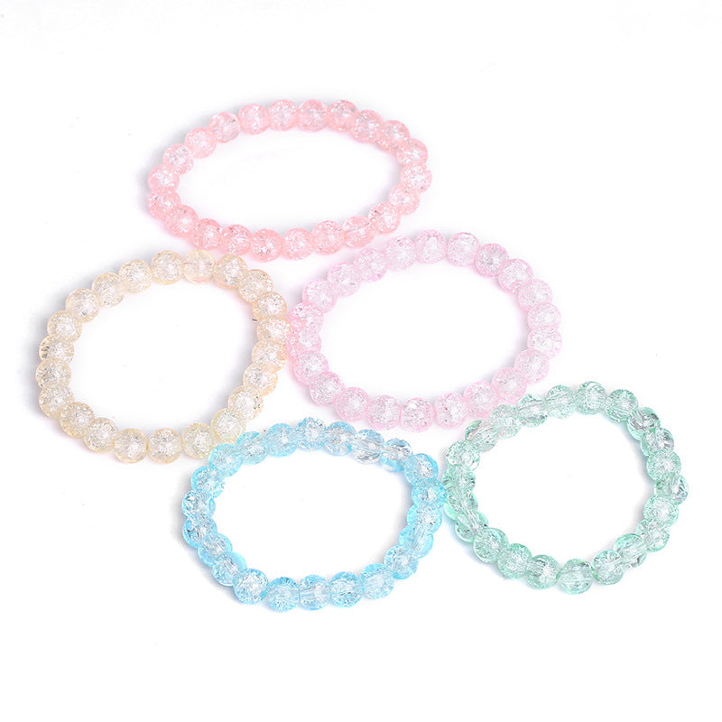 Wholesale Pop Flower Crystal Bracelet