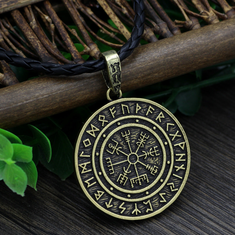 Wholesale Nordic Writing Pendant Necklace