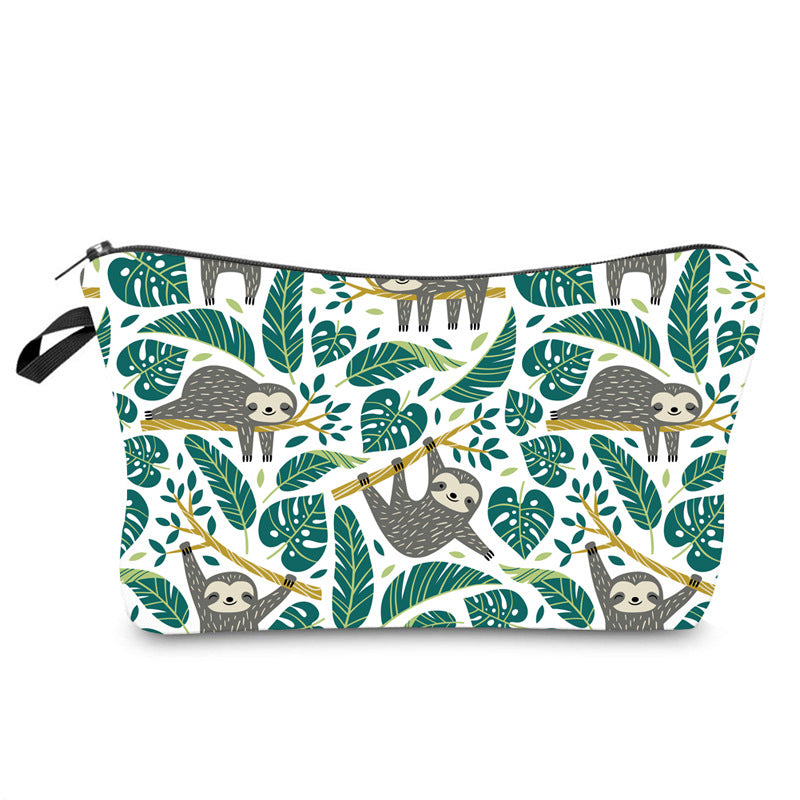 Wholesale Polyester Sloth Printing Storage Bag