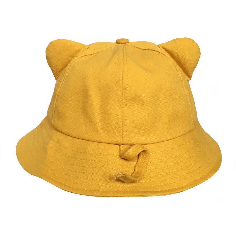 Venta al por mayor Sombrero de pescador de algodón para niños lindos