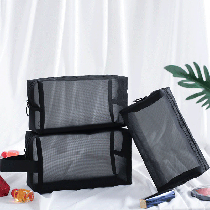Wholesale Black Mesh Storage Bag Nylon