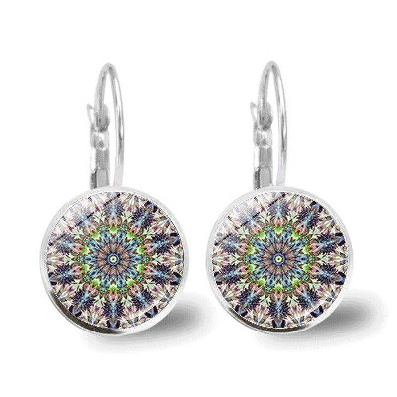 Wholesale Mandala Alloy Earrings