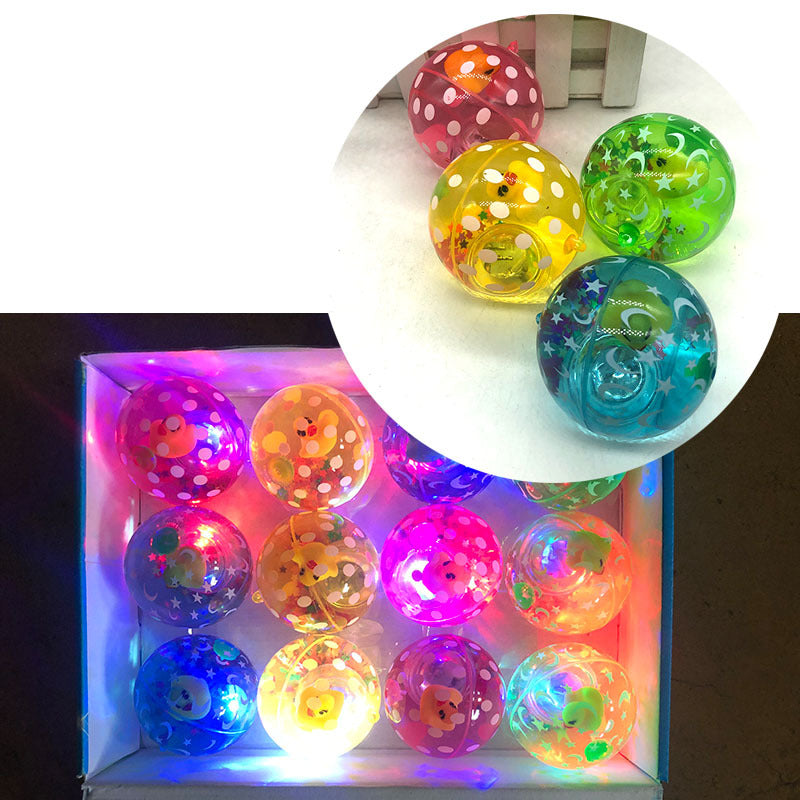 Wholesale Glitter Plastic Jumping Ball