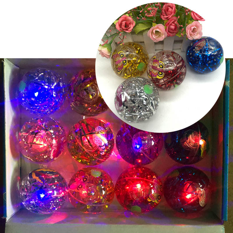Wholesale Glitter Plastic Jumping Ball