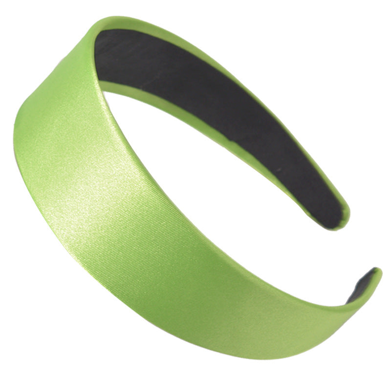 Wholesale Wide Brim Satin Headband Fabric