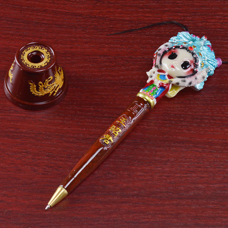 Wholesale Cold Porcelain Peking Opera Facial Makeup Ballpoint Pens
