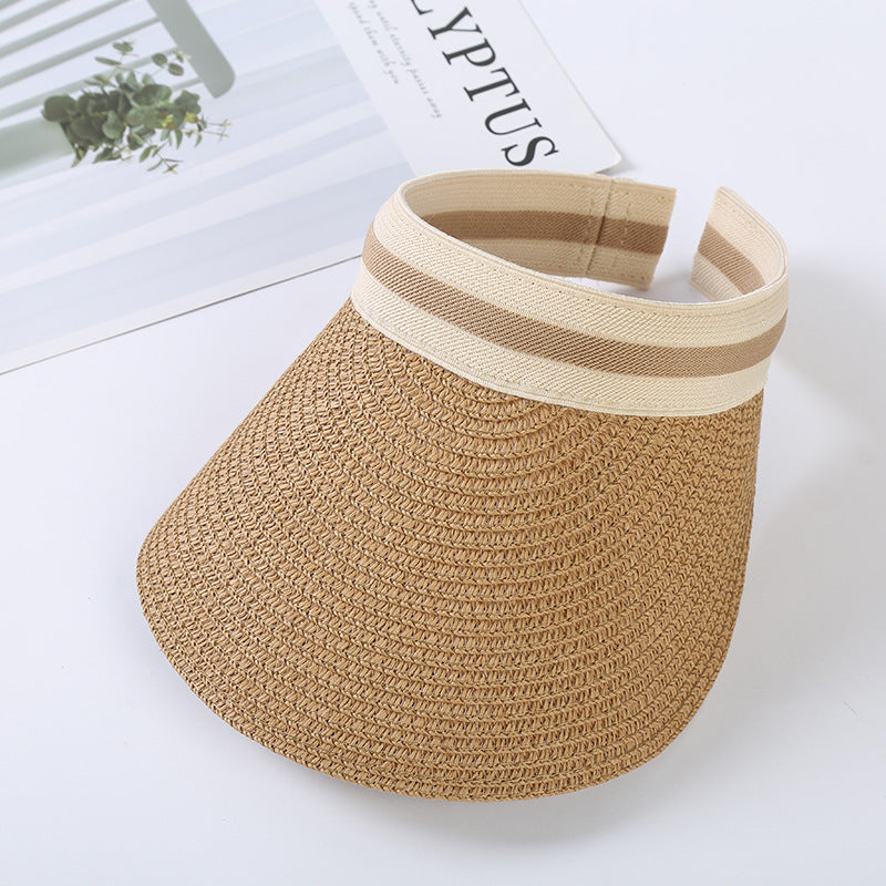 Wholesale Sunscreen Empty Straw Hat