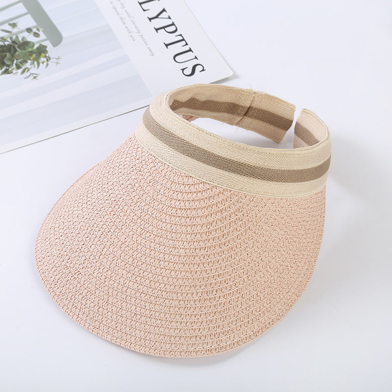 Wholesale Sunscreen Empty Straw Hat