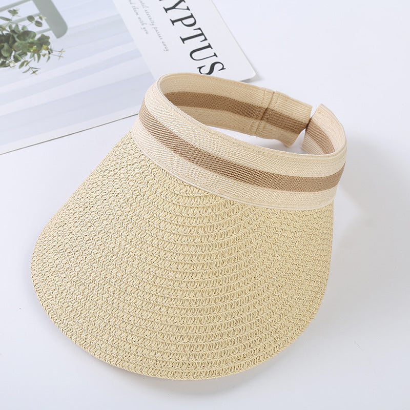 Wholesale Sunscreen Empty Straw Hat