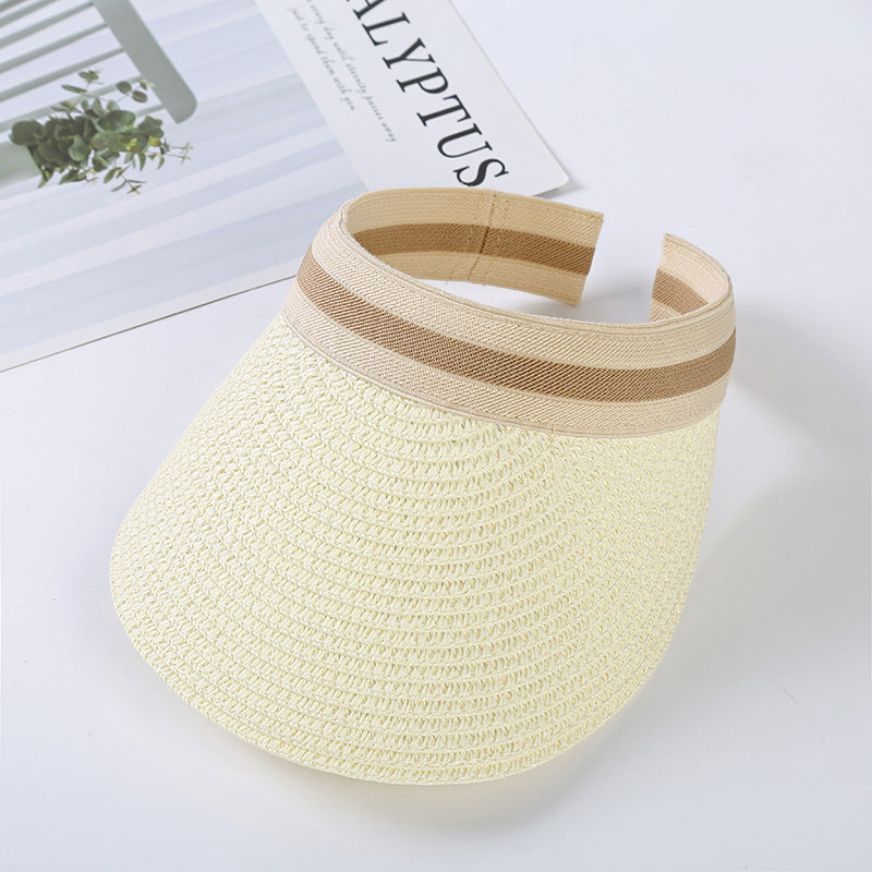 Wholesale Sunscreen Empty Straw Hat