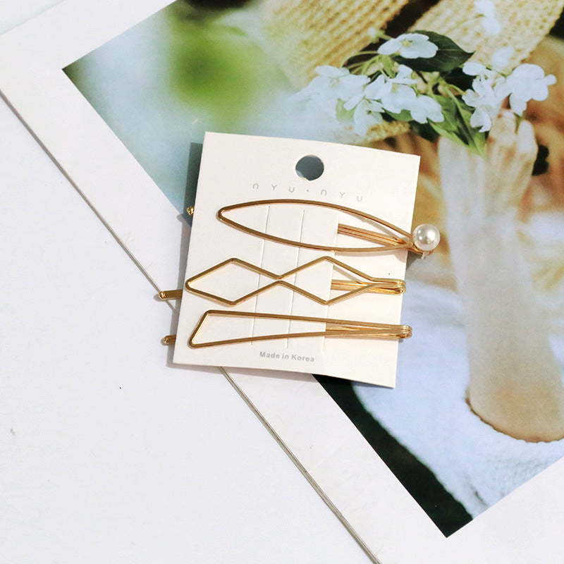 Wholesale Pearl Set Rhinestone Metal Word