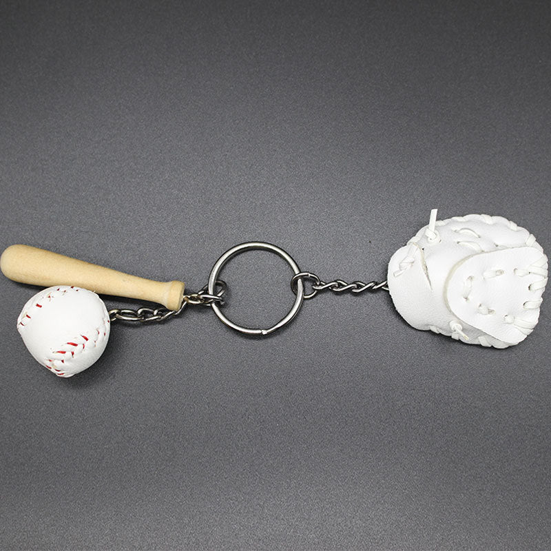 Wholesale Creative Baseball Key Chain Metal
