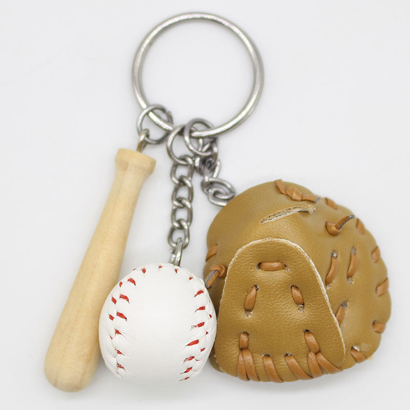 Wholesale Creative Baseball Key Chain Metal