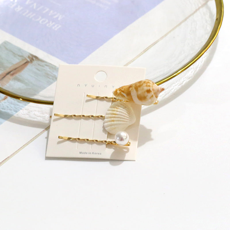 Wholesale Natural Scallop Pearl Clip