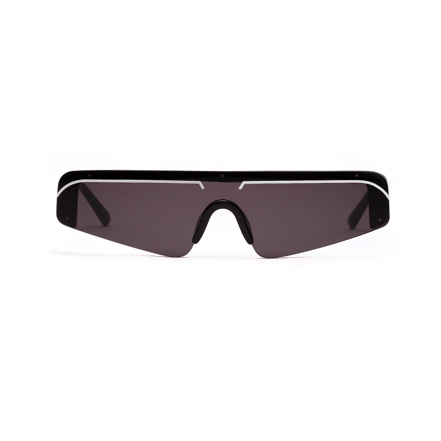 Wholesale PC Pointy Cat Frameless Sunglasses