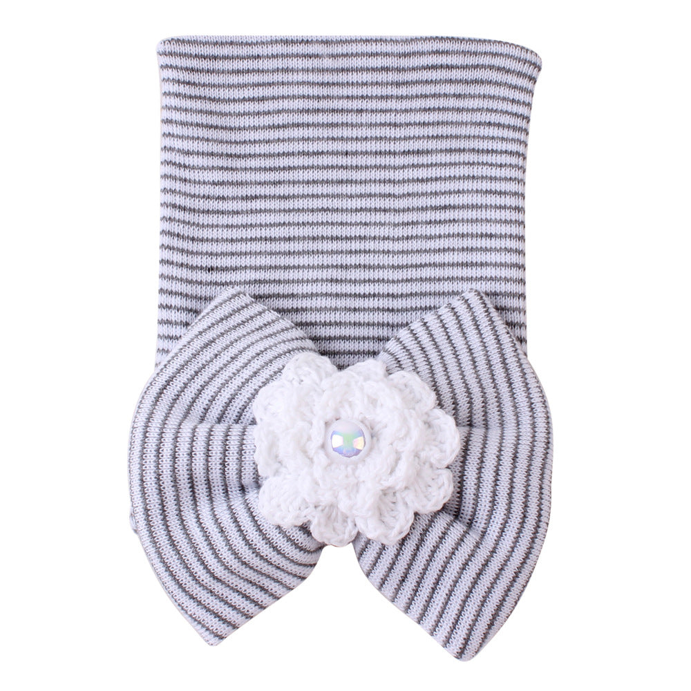 Wholesale Baby Cotton Flower Hat