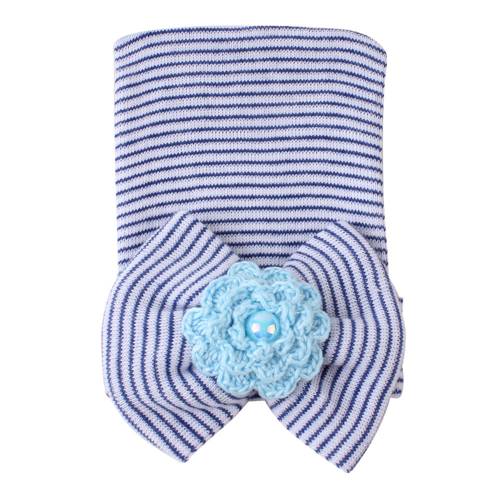 Wholesale Baby Cotton Flower Hat