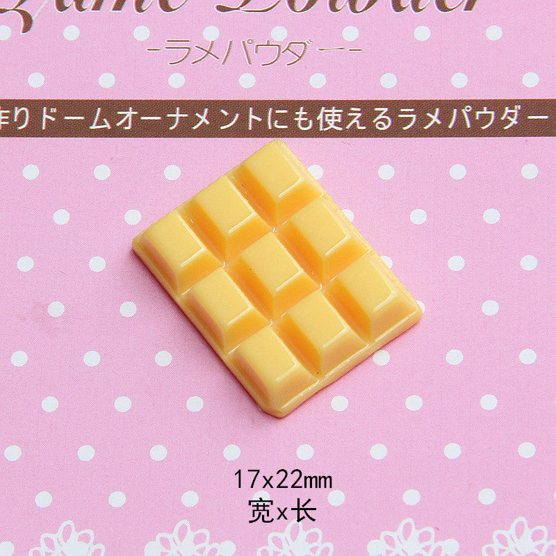 Wholesale 20PCS 10-20MM Imitation Chocolate Resin Flatback