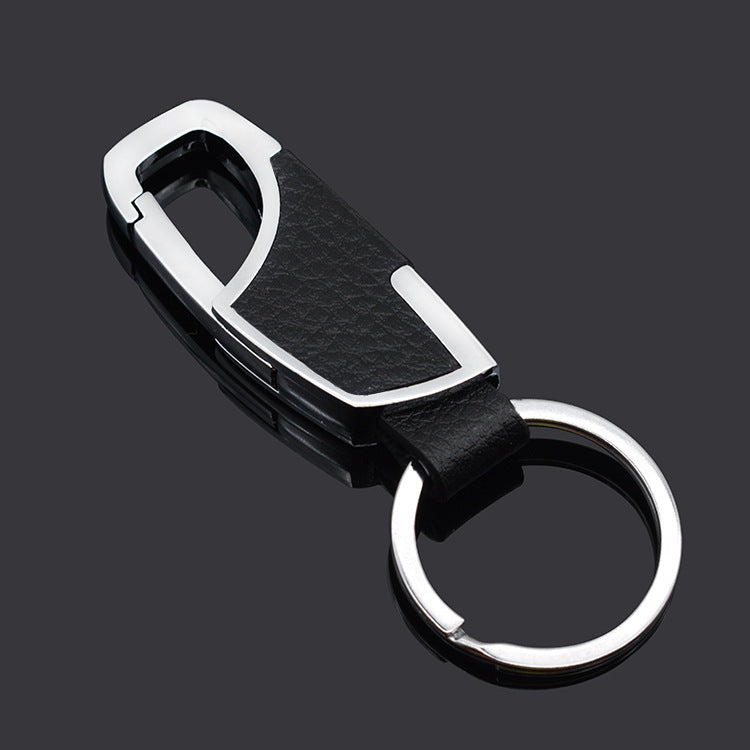Wholesale 2pcs Men's Car Genuine Leather Keychains