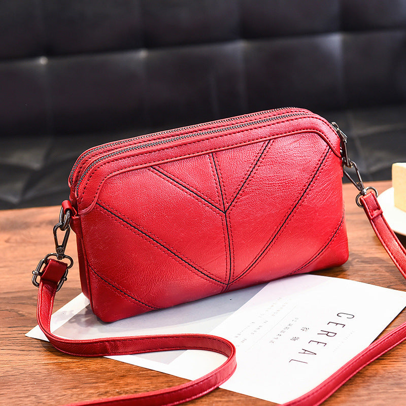 Bolso al por mayor de cuero de cuero multicapa PU PU