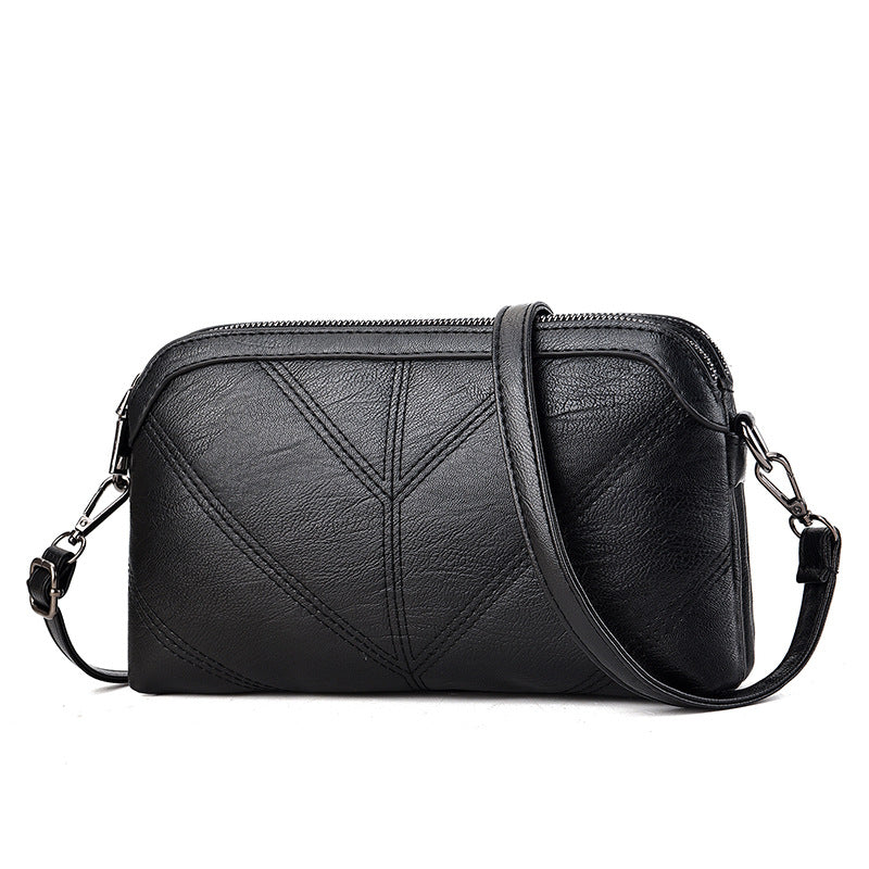 Bolso al por mayor de cuero de cuero multicapa PU PU