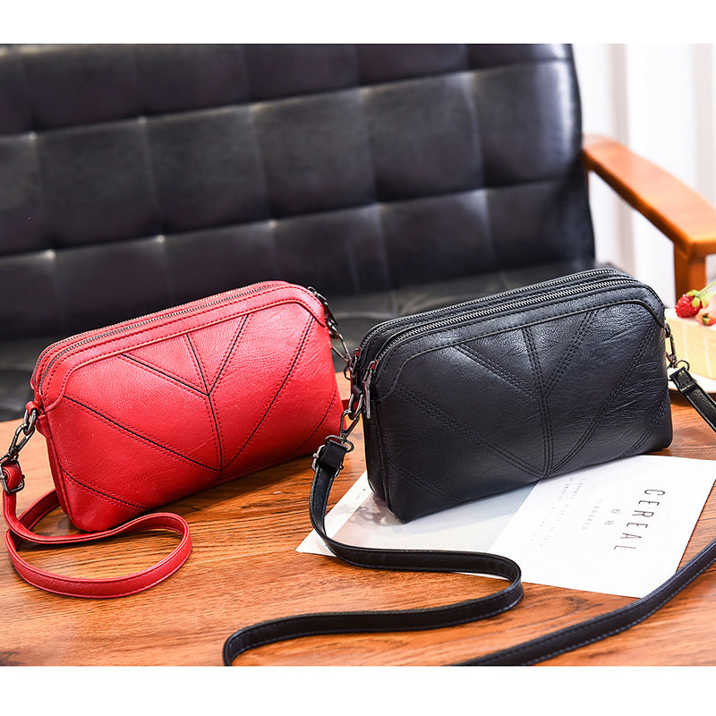 Bolso al por mayor de cuero de cuero multicapa PU PU