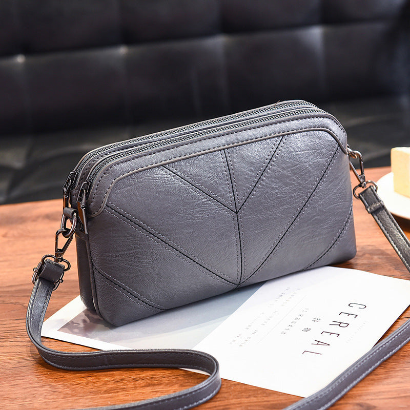 Bolso al por mayor de cuero de cuero multicapa PU PU