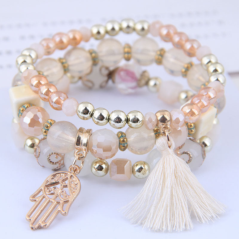 Wholesale Opal Vintage Ethnic Alloy Bracelet