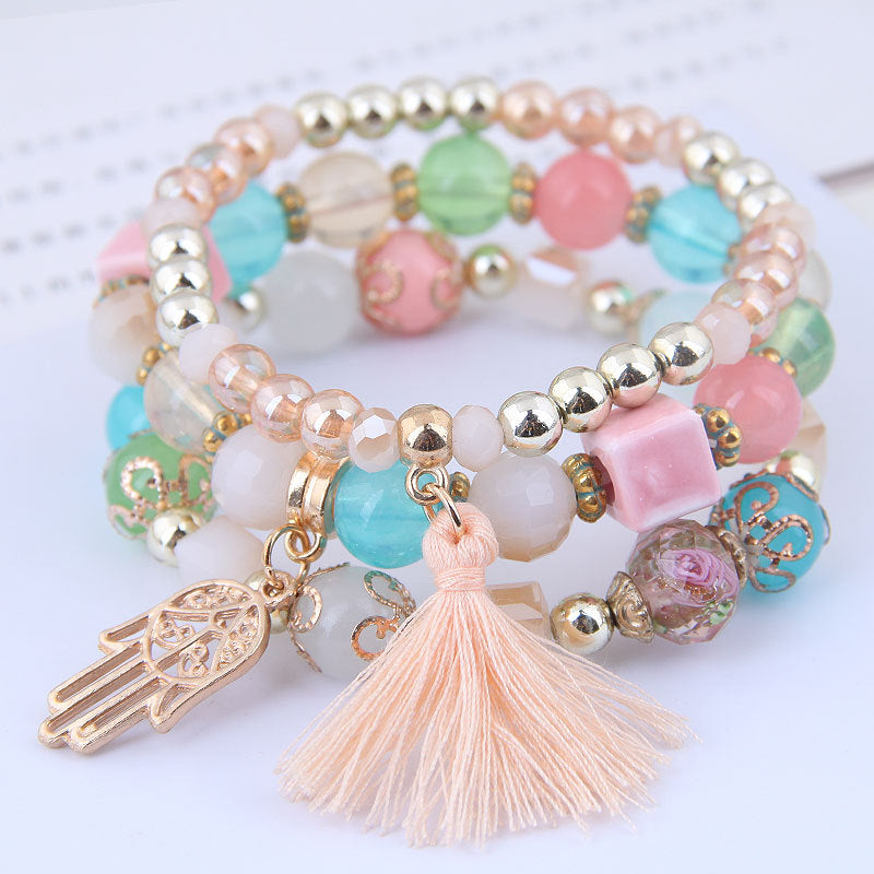 Wholesale Opal Vintage Ethnic Alloy Bracelet