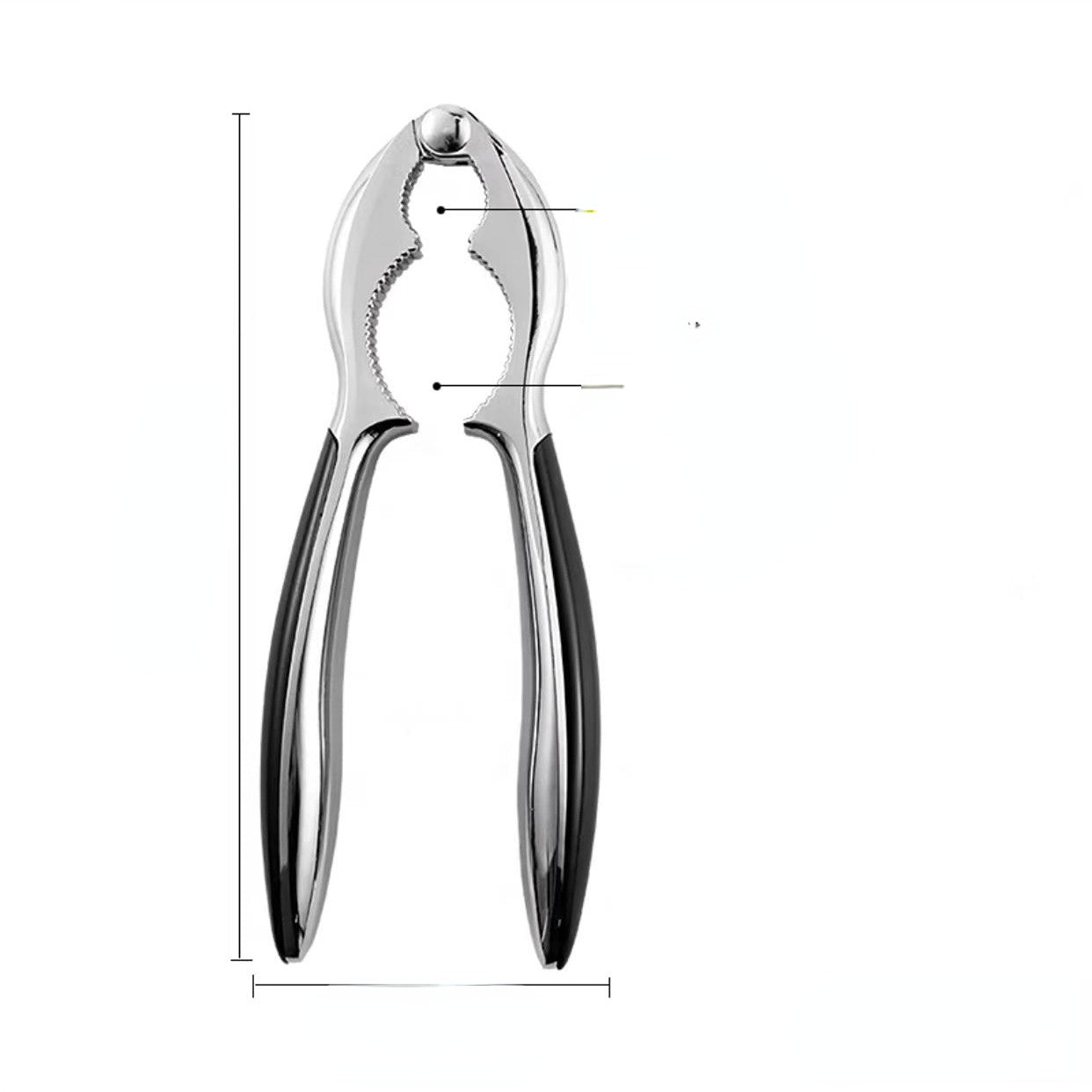 Wholesale Dried Fruit Tong Zinc Alloy Kitchenware