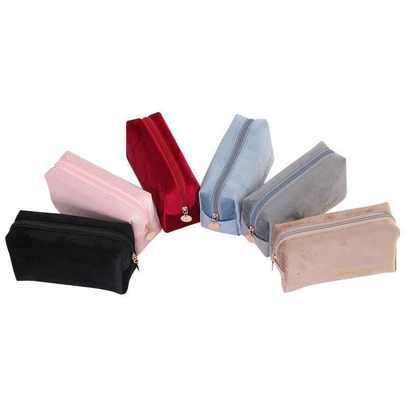 Wholesale Letter Embroidery Storage Bag Fleece