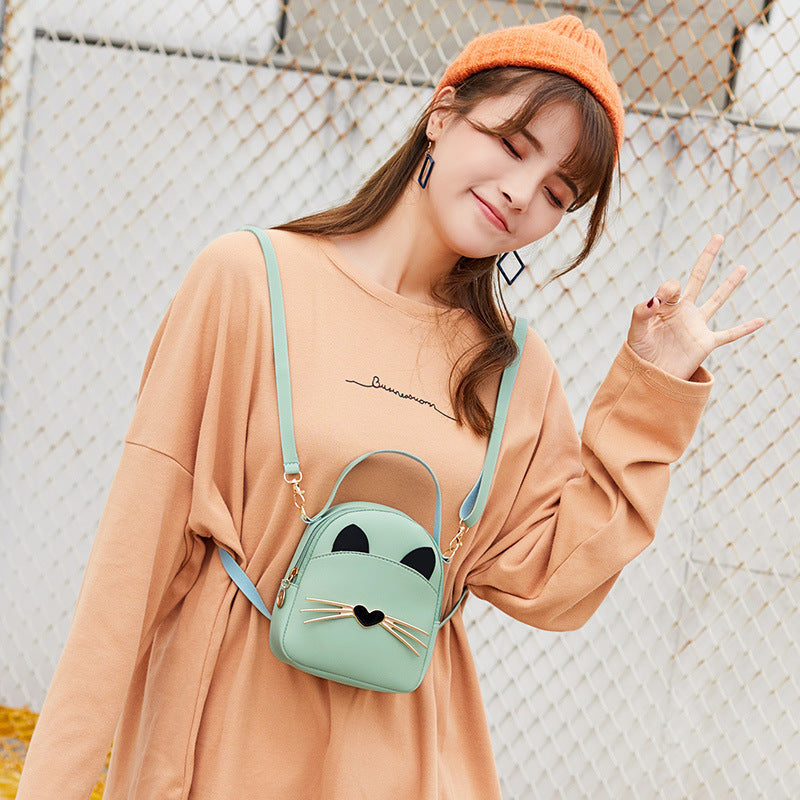 Wholesale PU Cat Backpack