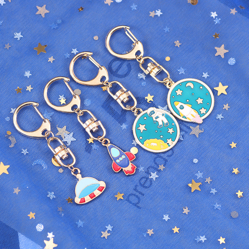 Wholesale Astronaut Multi-element Zinc Alloy Keychain