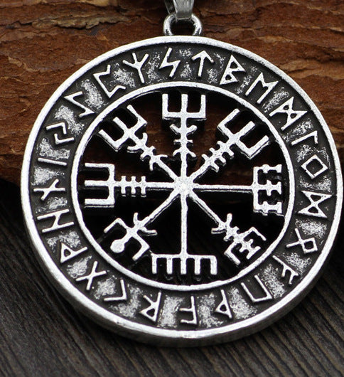 Wholesale Nordic Writing Pendant Necklace