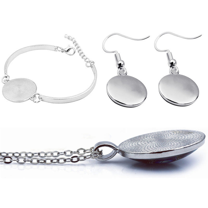 Wholesale Teal Turtle Alloy Earrings