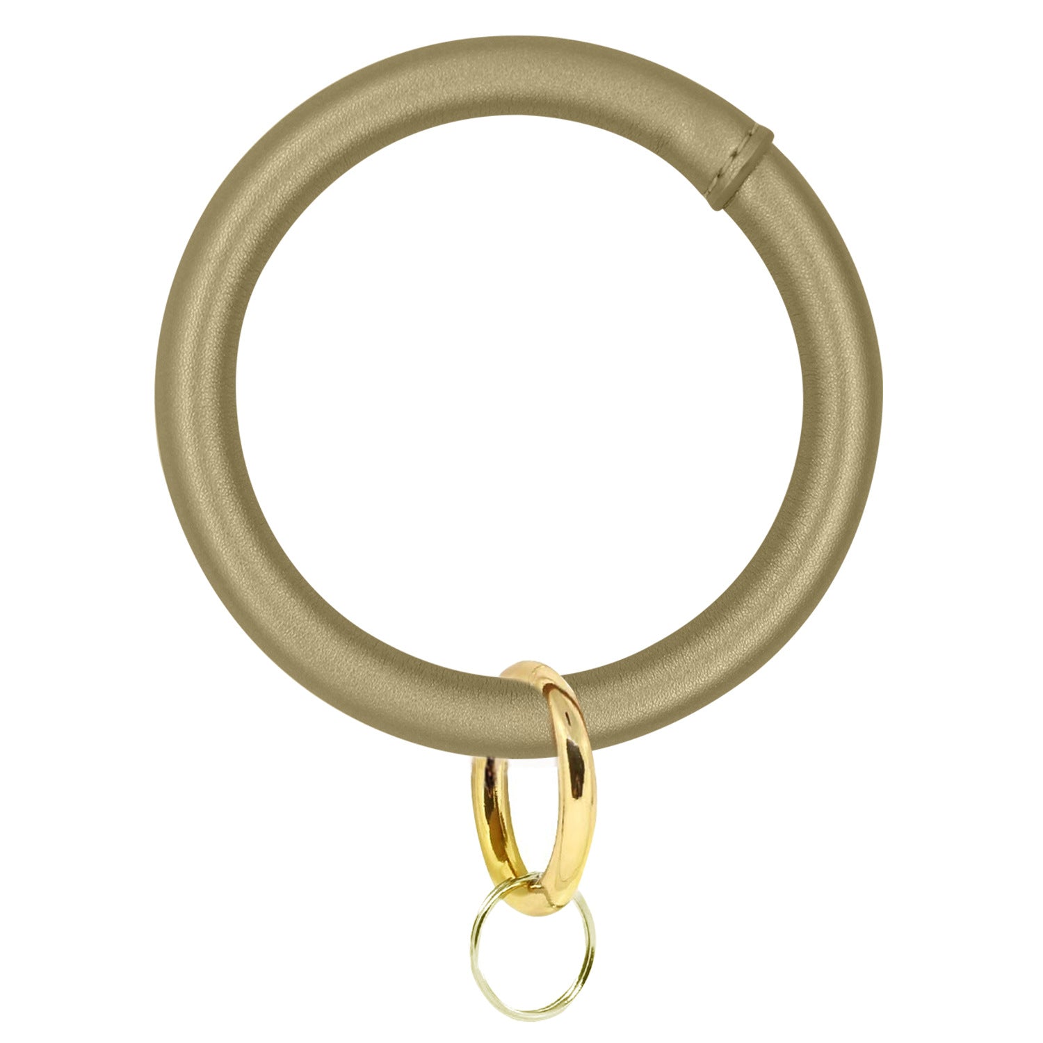 Wholesale Silicone Leopard Print Solid Color Leather Wrist Keychain