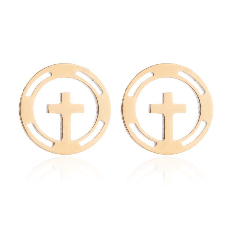 Wholesale Stainless Steel Coconut Hollow Pineapple Thousand Paper Crane Necklace Set