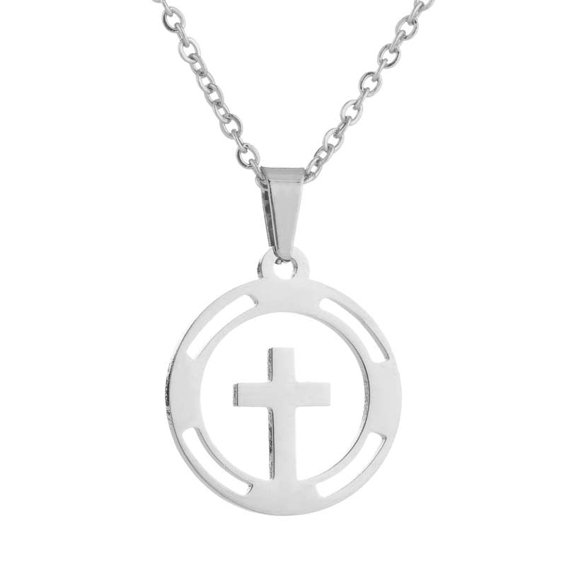 Wholesale Stainless Steel Coconut Hollow Pineapple Thousand Paper Crane Necklace Set