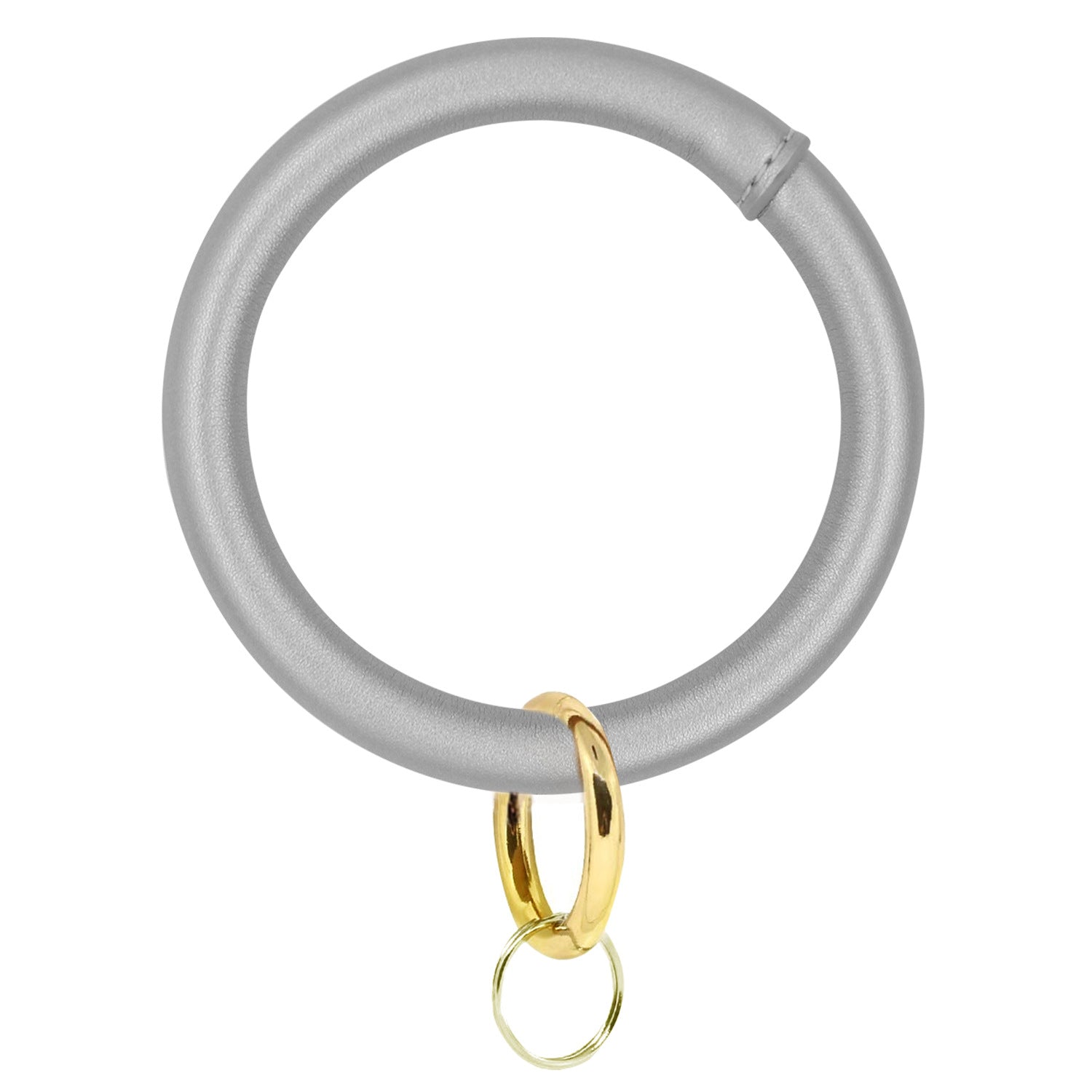 Wholesale Silicone Leopard Print Solid Color Leather Wrist Keychain