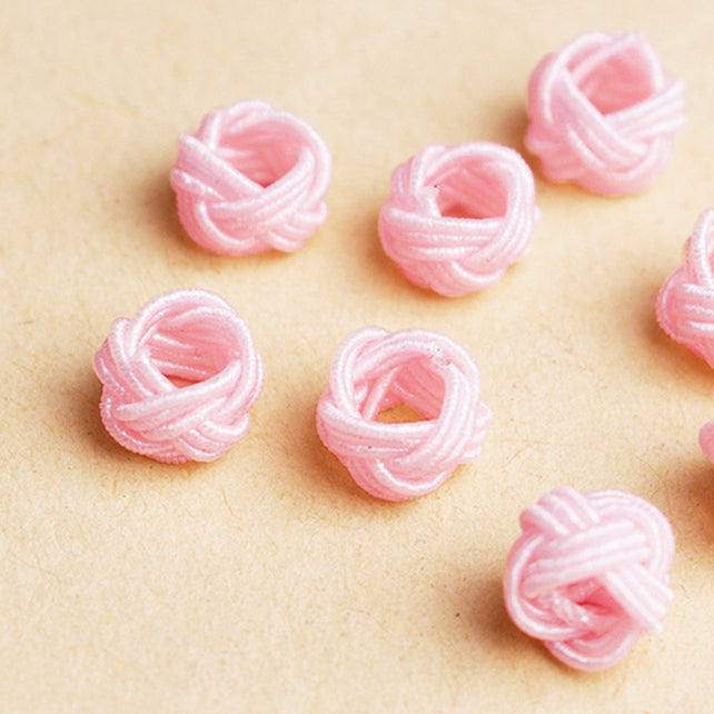 Wholesale 80PCS/PACK 8MM Hand Knotted Buttons Beads