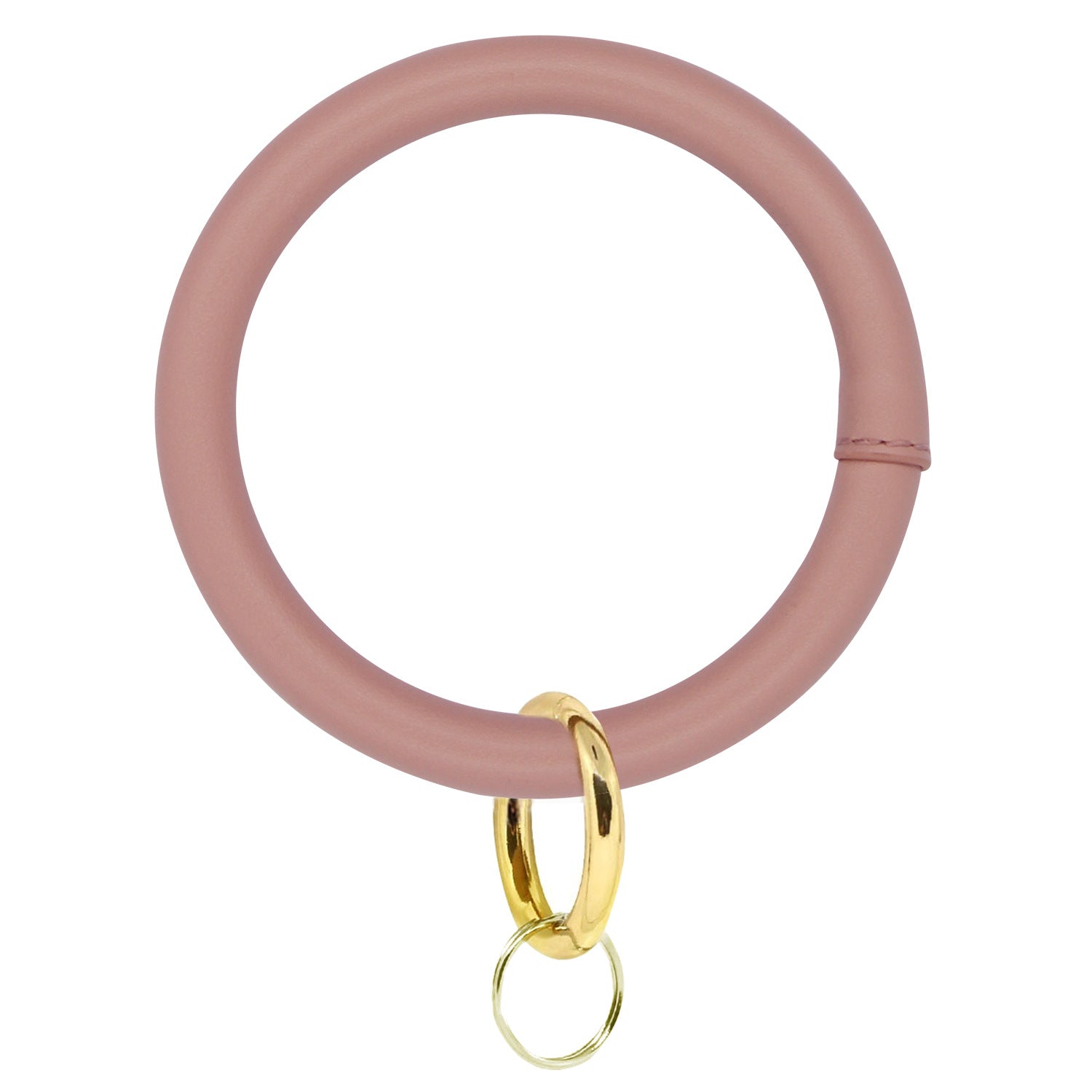 Wholesale Silicone Leopard Print Solid Color Leather Wrist Keychain