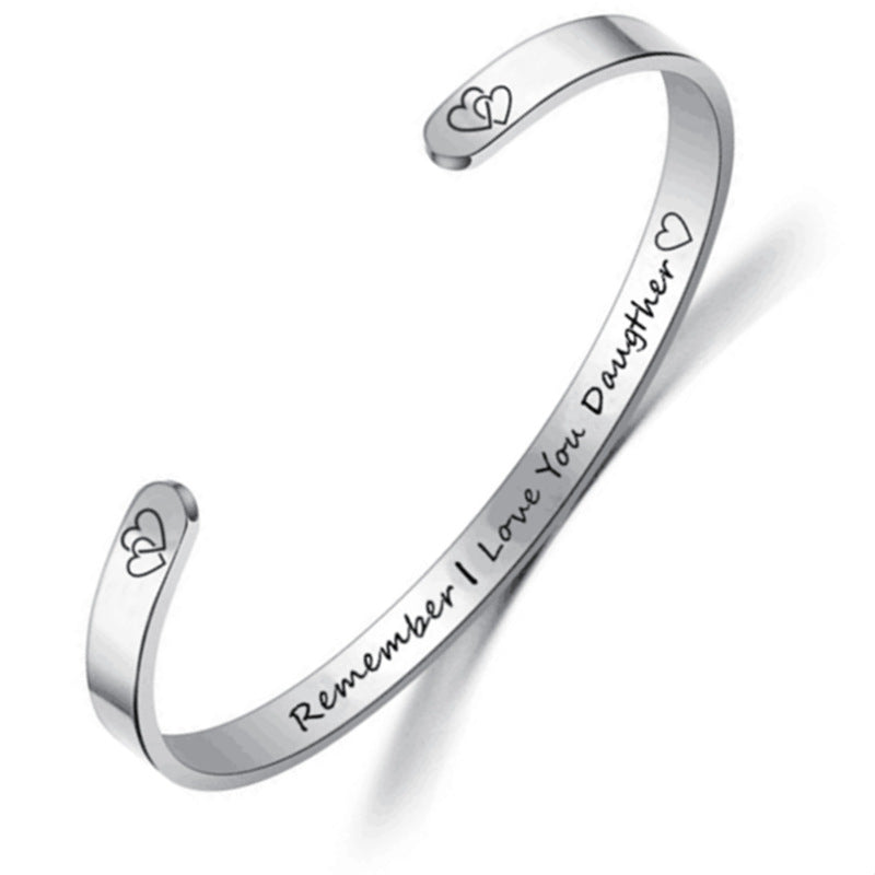 Wholesale Family Series Stainless Steel Bracelet