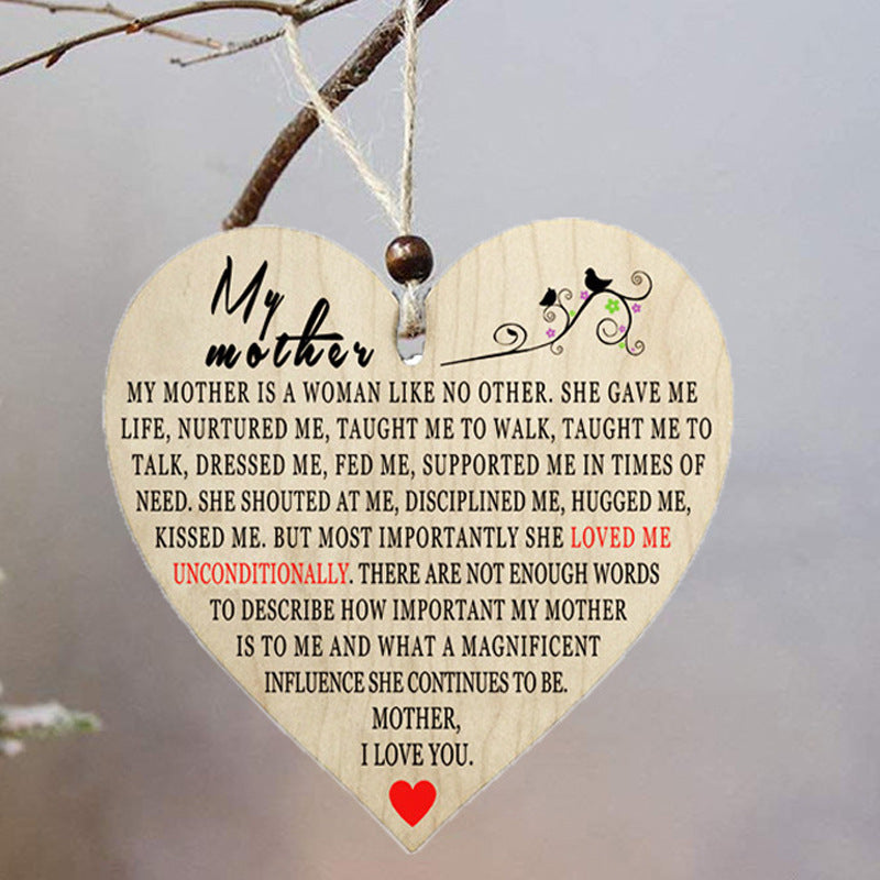 Letrero De Madera En Forma De Corazón De Navidad al por mayor