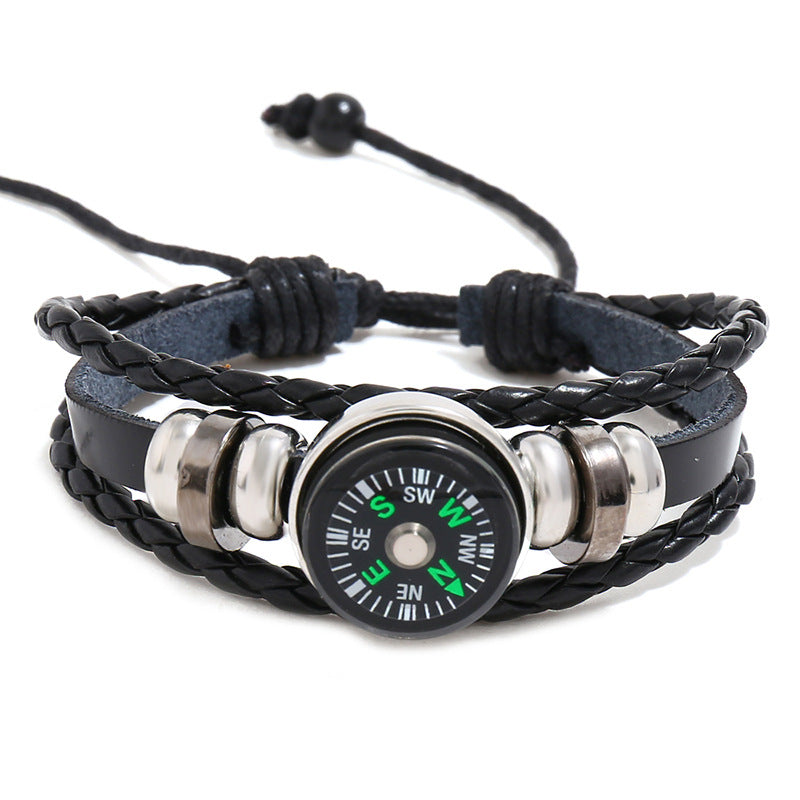 Wholesale Multilayer Beaded Leather Bracelet