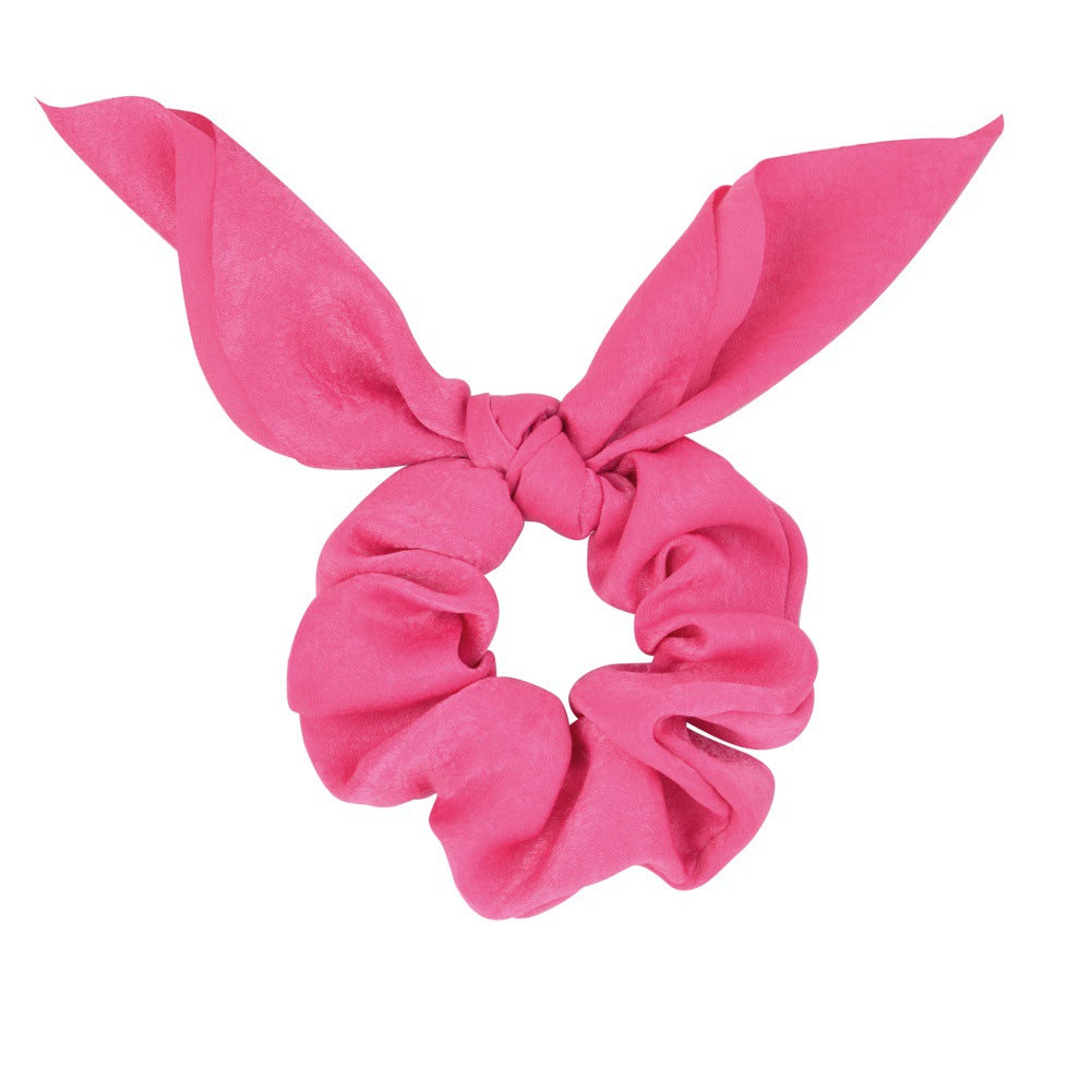 Wholesale Tassel Knot Cloth Bowel Hair Scrunchies