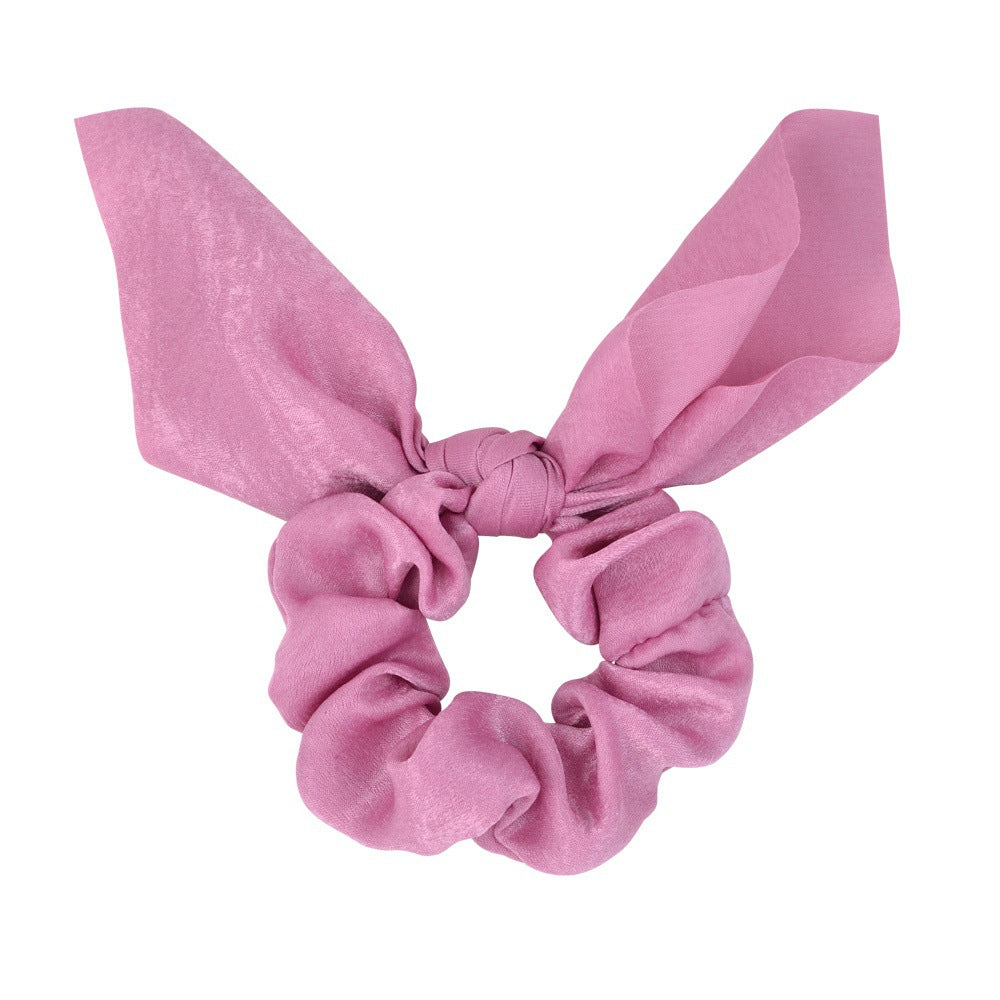 Wholesale Tassel Knot Cloth Bowel Hair Scrunchies